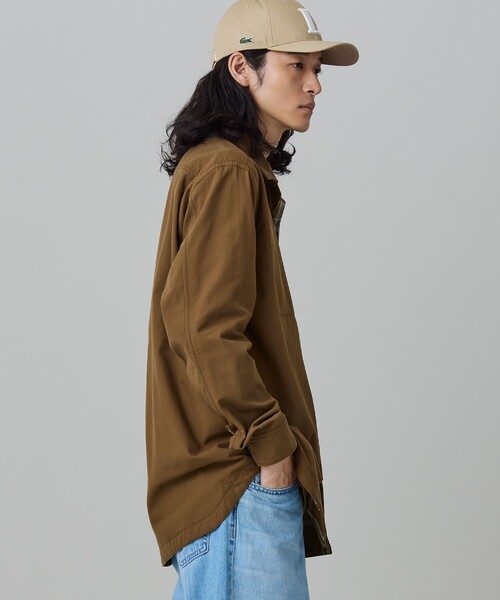 LACOSTE（ラコステ）の「リバーシブルシャツ（シャツ/ブラウス・メンズ・ブラウン/ダークネイビー・41/39/38/40）」の11枚目の写真