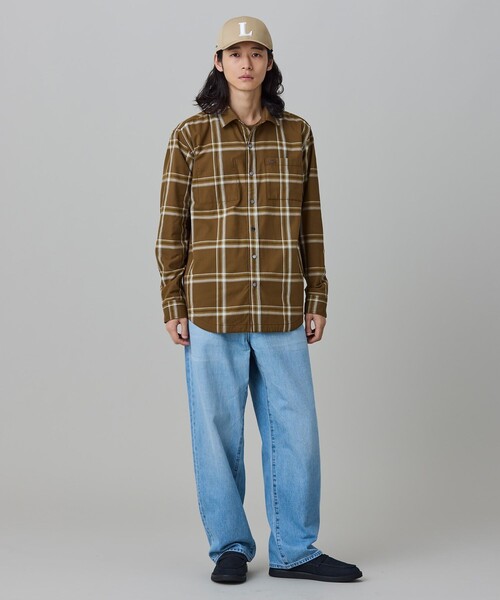 LACOSTE（ラコステ）の「リバーシブルシャツ（シャツ/ブラウス・メンズ・ブラウン/ダークネイビー・41/39/38/40）」の13枚目の写真