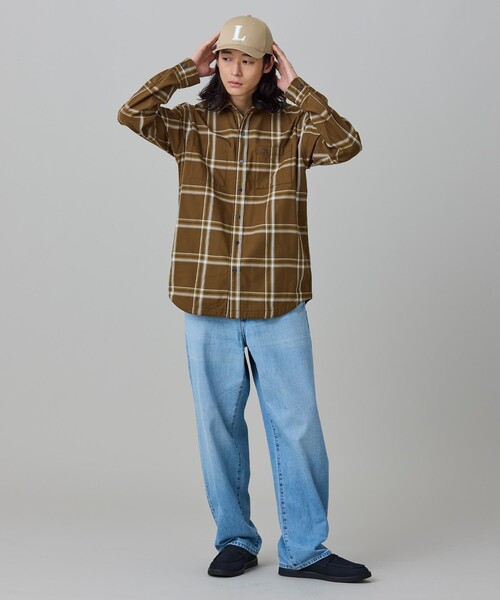 LACOSTE（ラコステ）の「リバーシブルシャツ（シャツ/ブラウス・メンズ・ブラウン/ダークネイビー・41/39/38/40）」の14枚目の写真