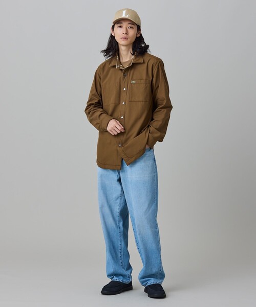 LACOSTE（ラコステ）の「リバーシブルシャツ（シャツ/ブラウス・メンズ・ブラウン/ダークネイビー・41/39/38/40）」の16枚目の写真