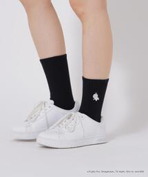 Jack Bunny!!（ジャックバニー）の「[ドラえもんコラボ] 刺繍ミドルソックス (WOMENS)（ソックス/靴下）」