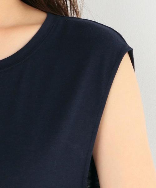 Another Edition（アナザーエディション）の「レースキャミワンピース＆ノースリーブTシャツ/AEMBC レースキャミOP＆NSL TEE◆（Tシャツ/カットソー・レディース・ホワイト/ネイビー・FREE）」の16枚目の写真