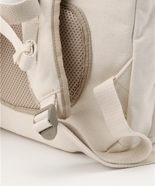 F/CE. (エフシーイー)の「No.3 CANVAS TRAVEL BACK PACK / ナンバースリー キャンバス トラベル バックパック(バックパック/リュック・レディース・アイボリー/ブラック・FREE)」の12枚目の写真