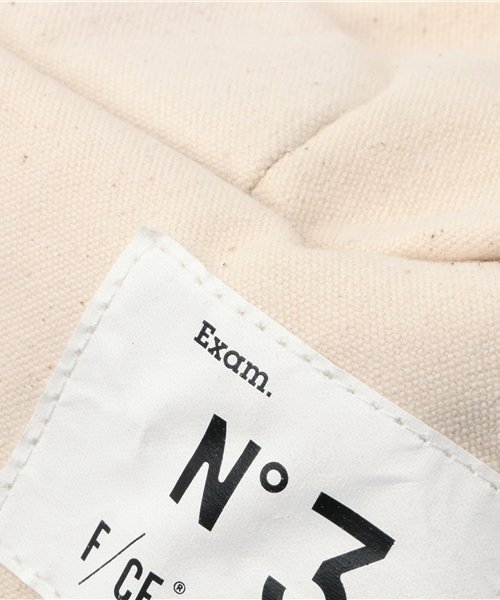 F/CE. (エフシーイー)の「No.3 CANVAS TRAVEL BACK PACK / ナンバースリー キャンバス トラベル バックパック(バックパック/リュック・レディース・アイボリー/ブラック・FREE)」の6枚目の写真