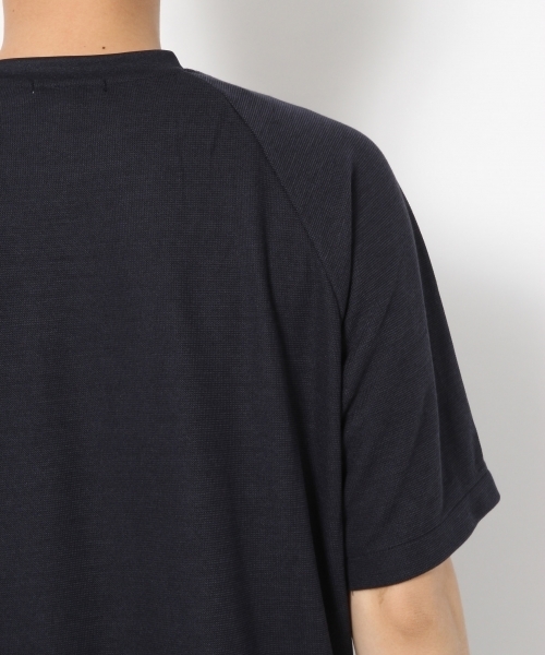 GLOBAL WORK（グローバルワーク）の「【吸水速乾】スソキリカエシャーリングTシャツ/723260（Tシャツ/カットソー・メンズ・ダークブラウン/ネイビー・MEDIUM/X-LARGE/LARGE/SMALL）」の10枚目の写真
