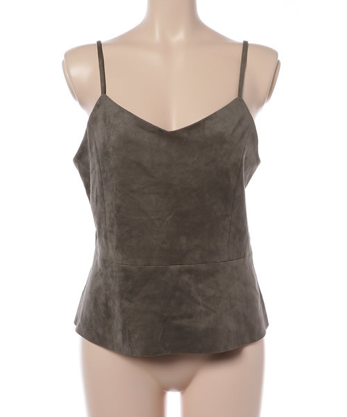 MOUSSY（マウジー）の「SUEDE LIKE CAMI VEST（キャミソール・レディース・ブルー/グレー/カーキ/ボルドー・FREE）」の10枚目の写真