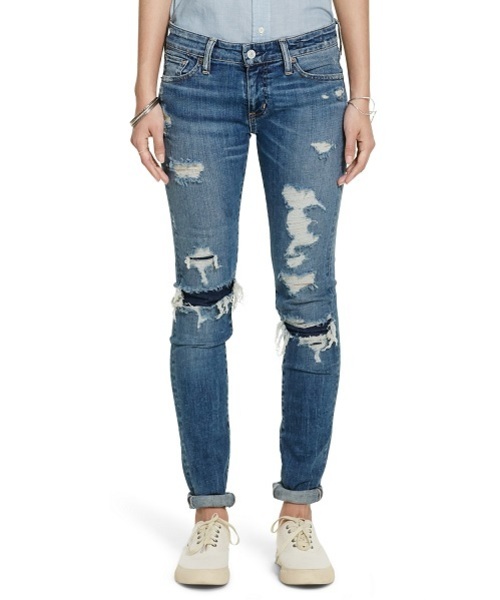 Denim & Supply Ralph Lauren(デニムアンドサプライラルフローレン)の「D&S Morgan スキニー ジーンズ(デニムパンツ・レディース・ブルー系9・28/30/29/30/24/30/27/30/26/30/25/30)」の1枚目の写真