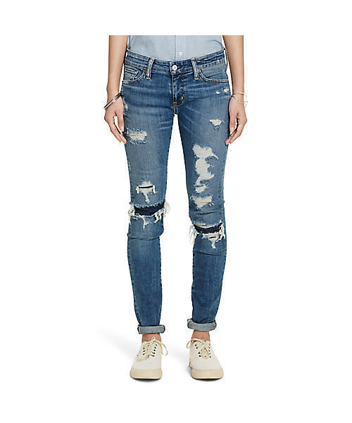 Denim & Supply Ralph Lauren(デニムアンドサプライラルフローレン)の「D&S Morgan スキニー ジーンズ(デニムパンツ・レディース・ブルー系9・28/30/29/30/24/30/27/30/26/30/25/30)」の5枚目の写真