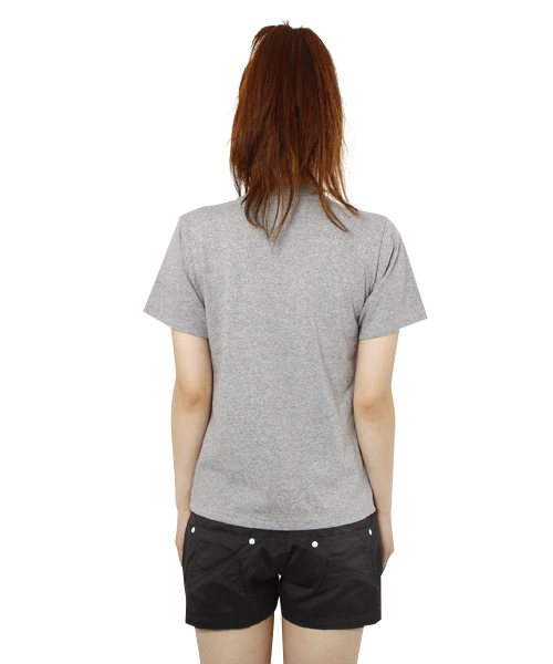 X-girl（エックスガール）の「MOUSE S/S TEE（Tシャツ/カットソー・レディース・ホワイト/アッシュグレー/ブルー/イエロー/ピンク・1/2）」の7枚目の写真