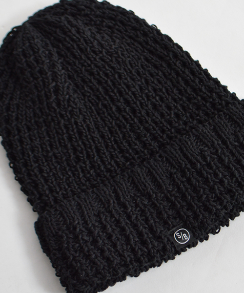 ROOPTOKYO（ループトウキョウ）の「SURF BRAND/サーフブランド STEAM BEANIE（ニットキャップ/ビーニー・メンズ・ホワイト/ブラック・FREE）」の3枚目の写真
