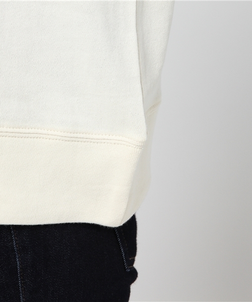 CUBE SUGAR（キューブシュガー）の「空紡糸裏毛プルオーバーパーカー（パーカー・レディース・トップグレー/サックスブルー/マルチ/ネイビー/ホワイト/レッド・M）」の12枚目の写真