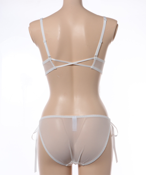 tu-hacci（ツーハッチ）の「フロントホックレースベールバックデザインブラ＆ショーツ（ブラ&ショーツ・レディース・ホワイト/ピンク/ブラック/ネイビー/ピンク系その他・C75/C80/B75/C70/B80/D75/E80/D65/C65/E85/B70/D70/F75/E75/F70/F85/F80/E70/D80）」の18枚目の写真