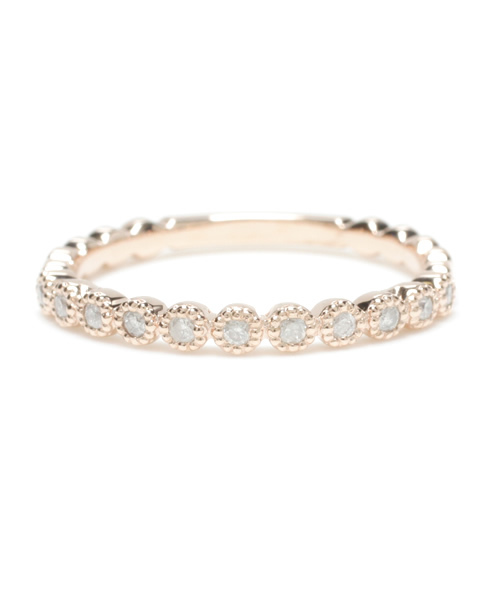 agete（アガット）の「K10リング（A411124/10104111024）（リング