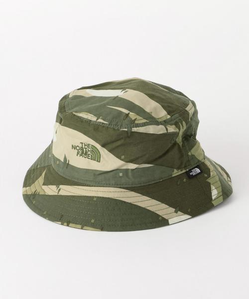 THE NORTH FACE(ザノースフェイス)の「【THE NORTH FACE(ザノースフェイス)】バケットハット(ハット・キッズ・オリーブ/ライトブルー・KM:50-53cm/KL:54-56cm)」の1枚目の写真
