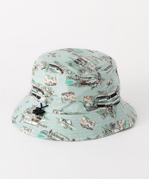 THE NORTH FACE(ザノースフェイス)の「【THE NORTH FACE(ザノースフェイス)】バケットハット(ハット・キッズ・オリーブ/ライトブルー・KM:50-53cm/KL:54-56cm)」の3枚目の写真