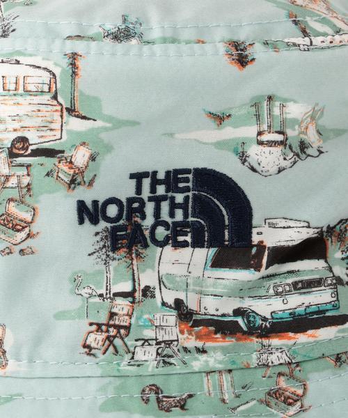 THE NORTH FACE(ザノースフェイス)の「【THE NORTH FACE(ザノースフェイス)】バケットハット(ハット・キッズ・オリーブ/ライトブルー・KM:50-53cm/KL:54-56cm)」の8枚目の写真