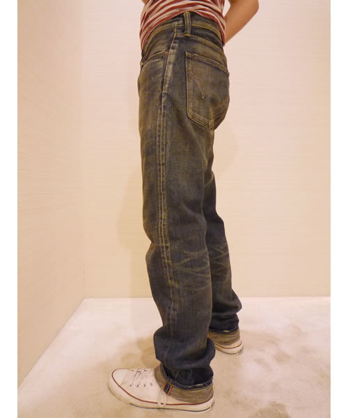 ESTNATION（エストネーション）の「EDWIN別注ブランド　Weft&Warp BY EDWIN　デニム（デニムパンツ・メンズ・ダークインディゴブルー・28inch/29inch/30inch/31inch/32inch/33inch/34inch/36inch）」の3枚目の写真