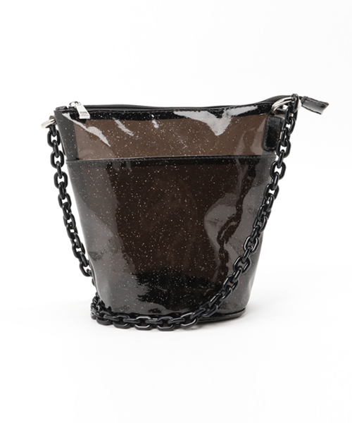 WEGO（ウィゴー）の「WEGO/クリアミニチェーンショルダーバッグ（ショルダーバッグ・レディース・ブラック/ピンク/ホワイト系その他/ホワイト・FREE）」の12枚目の写真