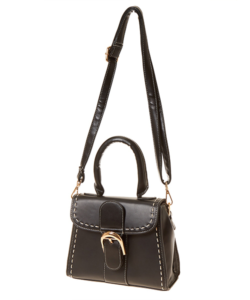 fifth（フィフス）の「スクエアハンドショルダーバッグ（ハンドバッグ・レディース・ブラック/カーキ/キャメル・FREE）」の7枚目の写真