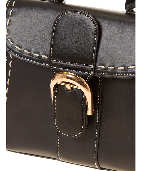 fifth（フィフス）の「スクエアハンドショルダーバッグ（ハンドバッグ・レディース・ブラック/カーキ/キャメル・FREE）」の8枚目の写真