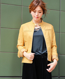 イエロー レザー シングルライダースジャケット 楽天市場】シングル ライダース（カラーイエロー）（メンズ