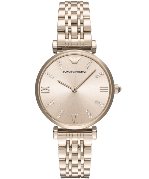 EMPORIO ARMANI(エンポリオアルマーニ)の「エンポリオ・アルマーニ 腕時計 レディース アナログ ステンレス AR11059(アナログ腕時計・レディース・ピンク系その他・FREE)」の14枚目の写真