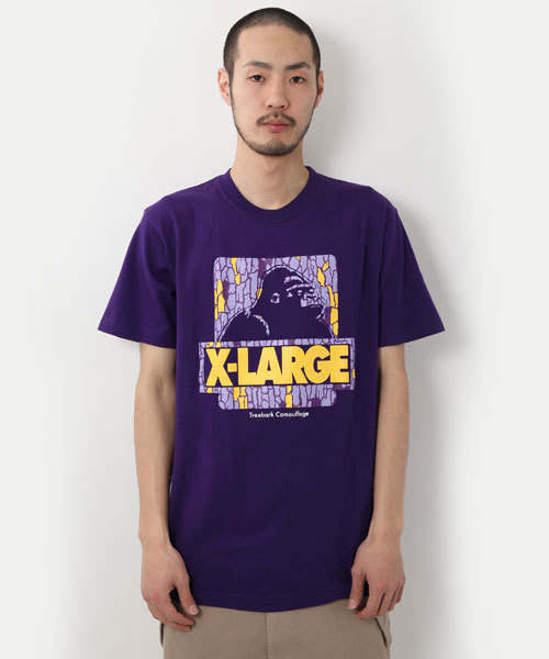 XLARGE(エクストララージ)の「S/S TEE TREEBARK CAMO OG(Tシャツ/カットソー・メンズ・ホワイト/ブラック/ブラウン/オリーブ/ネイビー/パープル/レッド・X-SMALL/SMALL/MEDIUM/LARGE/X-LARGE)」の6枚目の写真