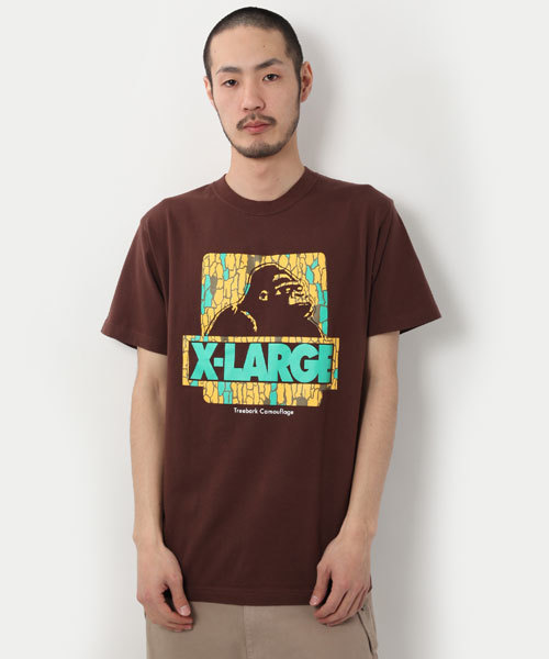 XLARGE(エクストララージ)の「S/S TEE TREEBARK CAMO OG(Tシャツ/カットソー・メンズ・ホワイト/ブラック/ブラウン/オリーブ/ネイビー/パープル/レッド・X-SMALL/SMALL/MEDIUM/LARGE/X-LARGE)」の3枚目の写真