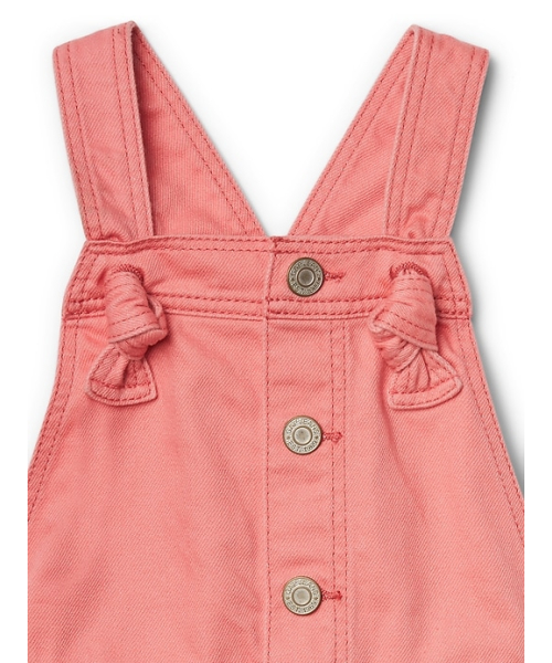 GAP（ギャップ）の「Gap スナップフロント サロペット（サロペット/オーバーオール・キッズ・ピンク・90cm/110cm/95cm/80ｃｍ/100cm/105cm）」の2枚目の写真