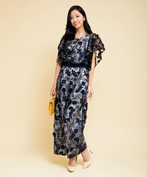 MILLION CARATS | フラワーレースオールインワン[DRESS/ドレス]【ネコバッグ付き】(つなぎ/オールインワン)