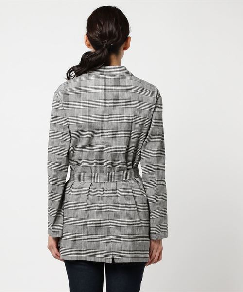 RIVE DROITE（リヴドロワ）の「グレンチェックロングジャケット（テーラードジャケット・レディース・その他20・FREE）」の4枚目の写真