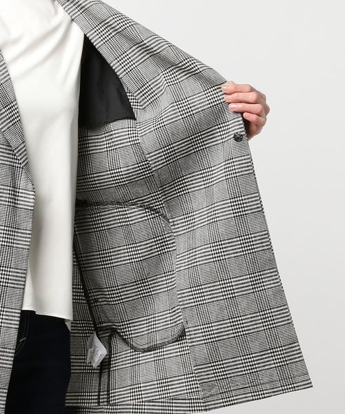 RIVE DROITE（リヴドロワ）の「グレンチェックロングジャケット（テーラードジャケット・レディース・その他20・FREE）」の3枚目の写真