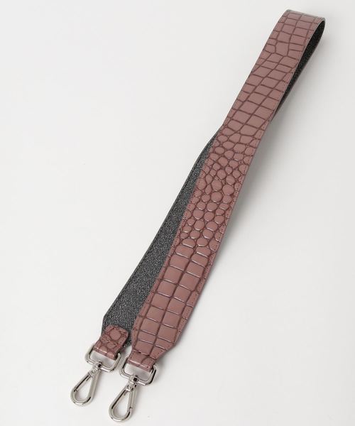 DouDou（ドゥドゥ）の「ダブルフラップショルダー（ショルダーバッグ・レディース・ベージュ/オフホワイト/ピンク・FREE）」の7枚目の写真