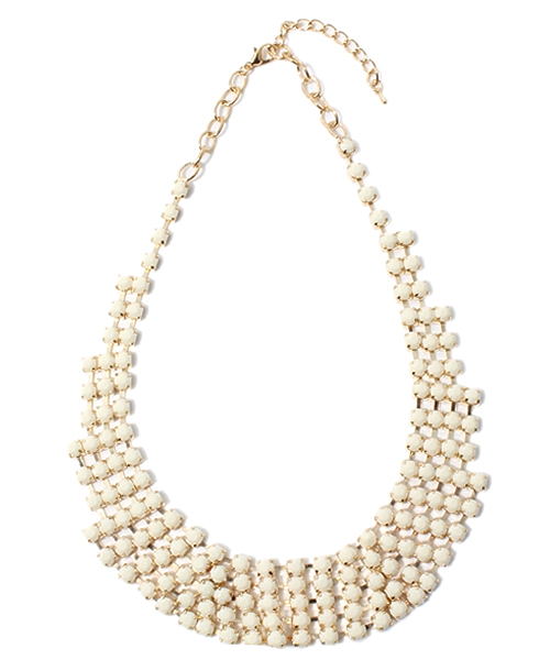 mystic（ミスティック）の「【mystic】 コネクションネックレス（ネックレス・レディース・オフホワイト/ブラック/その他/その他1・ﾌﾘ-）」の4枚目の写真