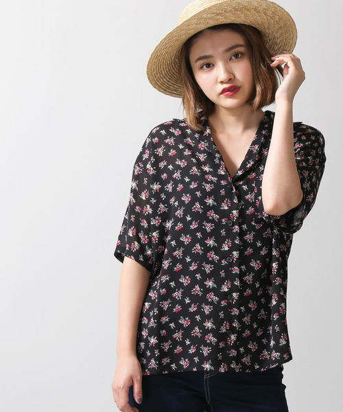 WEGO(ウィゴー)の「WEGO/シアービッグシルエットシャツ(シャツ/ブラウス・レディース・ホワイト/ホワイト系その他4/その他1/その他2/その他3/その他4・FREE)」の5枚目の写真