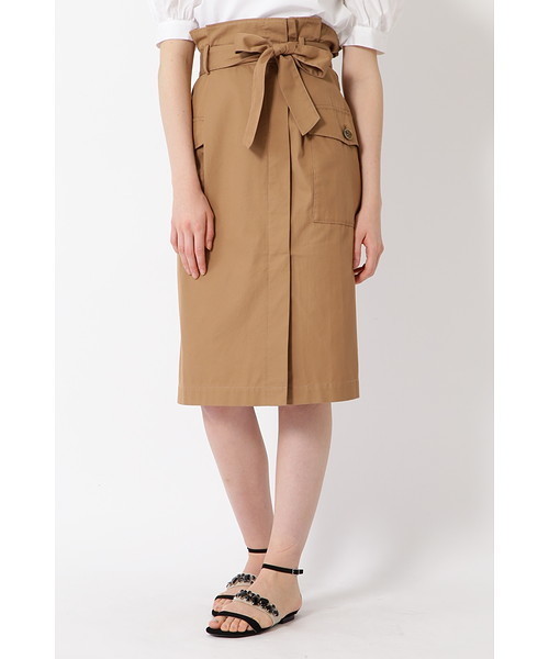 JILL STUART（ジルスチュアート）の「アメリ タイトスカート（スカート・レディース・ベージュ/カーキ・2/4）」の2枚目の写真