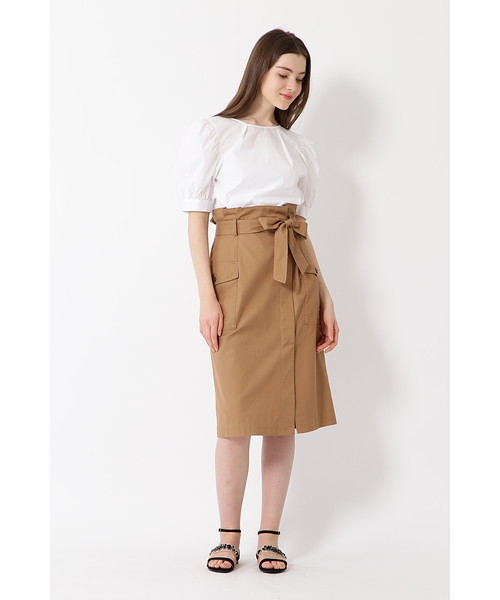 JILL STUART（ジルスチュアート）の「アメリ タイトスカート（スカート・レディース・ベージュ/カーキ・2/4）」の6枚目の写真