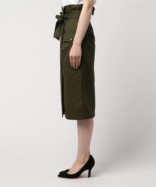 JILL STUART（ジルスチュアート）の「アメリ タイトスカート（スカート・レディース・ベージュ/カーキ・2/4）」の3枚目の写真