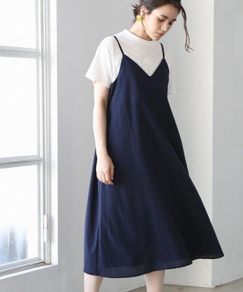 Coen コーエン の エステルワッシャーキャミワンピース ワンピース Wear