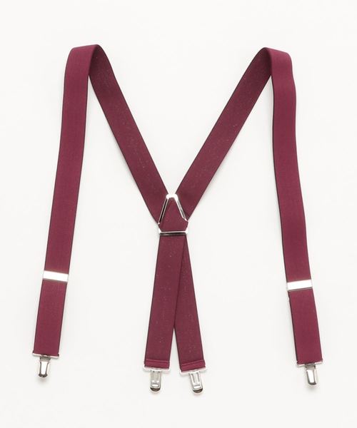 GLOBE SELECT（グローブセレクト）の「ストレッチラバー サスペンダー（サスペンダー・メンズ・ホワイト/ブラック/ベージュ/ネイビー/ブラウン/グレー/レッド/オリーブ/ワイン・FREE）」の9枚目の写真