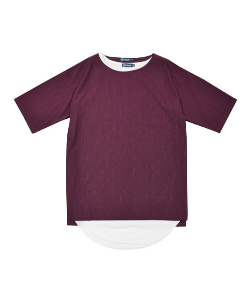 MinoriTY（マイノリティ）の「（2点セット）ダークカラー/ルーズシルエットＴ/アンサンブル（Tシャツ/カットソー・メンズ・ホワイト/ブラック/グレー/ワイン/テラコッタ・M/L）」の17枚目の写真