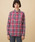AIGLE�i�G�[�O���j�́u�z������ �x�[�V�b�N �`�F�b�N�V���c�i�V���c/�u���E�X�j�v�b���C�g�s���N