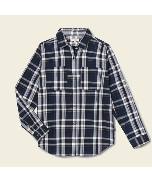 AIGLE(エーグル)の「吸水速乾 ベーシック チェックシャツ(シャツ/ブラウス・レディース・グリーン/ライトピンク/ダークネイビー・40/38/36)」の8枚目の写真