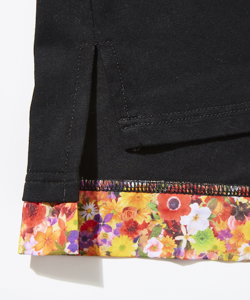 rehacer（レアセル）の「rehacer : Flower Open-end Yarn Wide CS / フラワー オープンエンド ヤーン ワイド カットソー（Tシャツ/カットソー・メンズ・ホワイト/ブラック・SMALL/MEDIUM/LARGE/X-LARGE）」の8枚目の写真