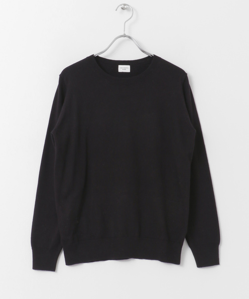 URBAN RESEARCH DOORS（アーバンリサーチドアーズ）の「綿カシミヤクルーネックプルオーバー（ニット/セーター・レディース・ボルドー/ベージュ/ブルー/ブラック・ONE）」の19枚目の写真