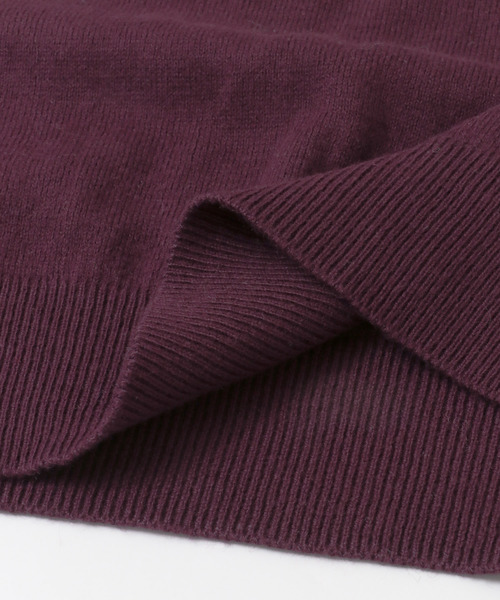 URBAN RESEARCH DOORS（アーバンリサーチドアーズ）の「綿カシミヤクルーネックプルオーバー（ニット/セーター・レディース・ボルドー/ベージュ/ブルー/ブラック・ONE）」の12枚目の写真