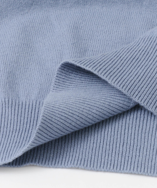 URBAN RESEARCH DOORS（アーバンリサーチドアーズ）の「綿カシミヤクルーネックプルオーバー（ニット/セーター・レディース・ボルドー/ベージュ/ブルー/ブラック・ONE）」の20枚目の写真