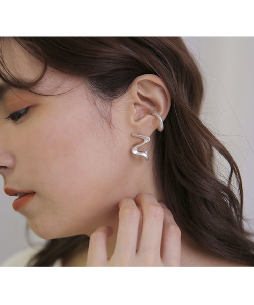 select MOCA(セレクトモカ)の「サークルイヤーカフ(イヤーカフ・レディース・シルバー/ゴールド・FREE)」の8枚目の写真
