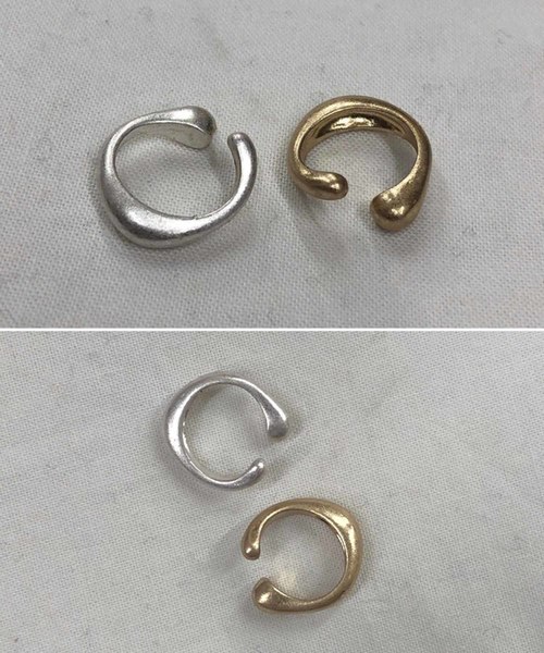 select MOCA(セレクトモカ)の「サークルイヤーカフ(イヤーカフ・レディース・シルバー/ゴールド・FREE)」の9枚目の写真