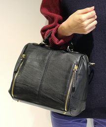 BEAUTY&YOUTH UNITED ARROWS | BYSF フェイクジップ 2WAYボストンバッグ2(ボストンバッグ)